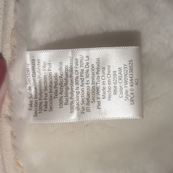 Faded Glory Faux Coat 2x (18-20) - Picture 11 of 12